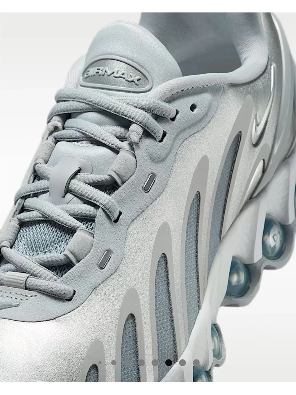 Nike Women’s Air Max DN8 Silver/Gray Lightweight Running Sneakers